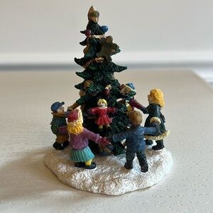 Vintage Christmas Street Village Collectibles Christmas Tree
